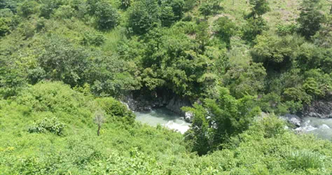 Hydro power plant location